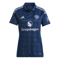 Maglie da calcio Manchester United Seconda Maglia Femminile 2024-25 Manica Corta